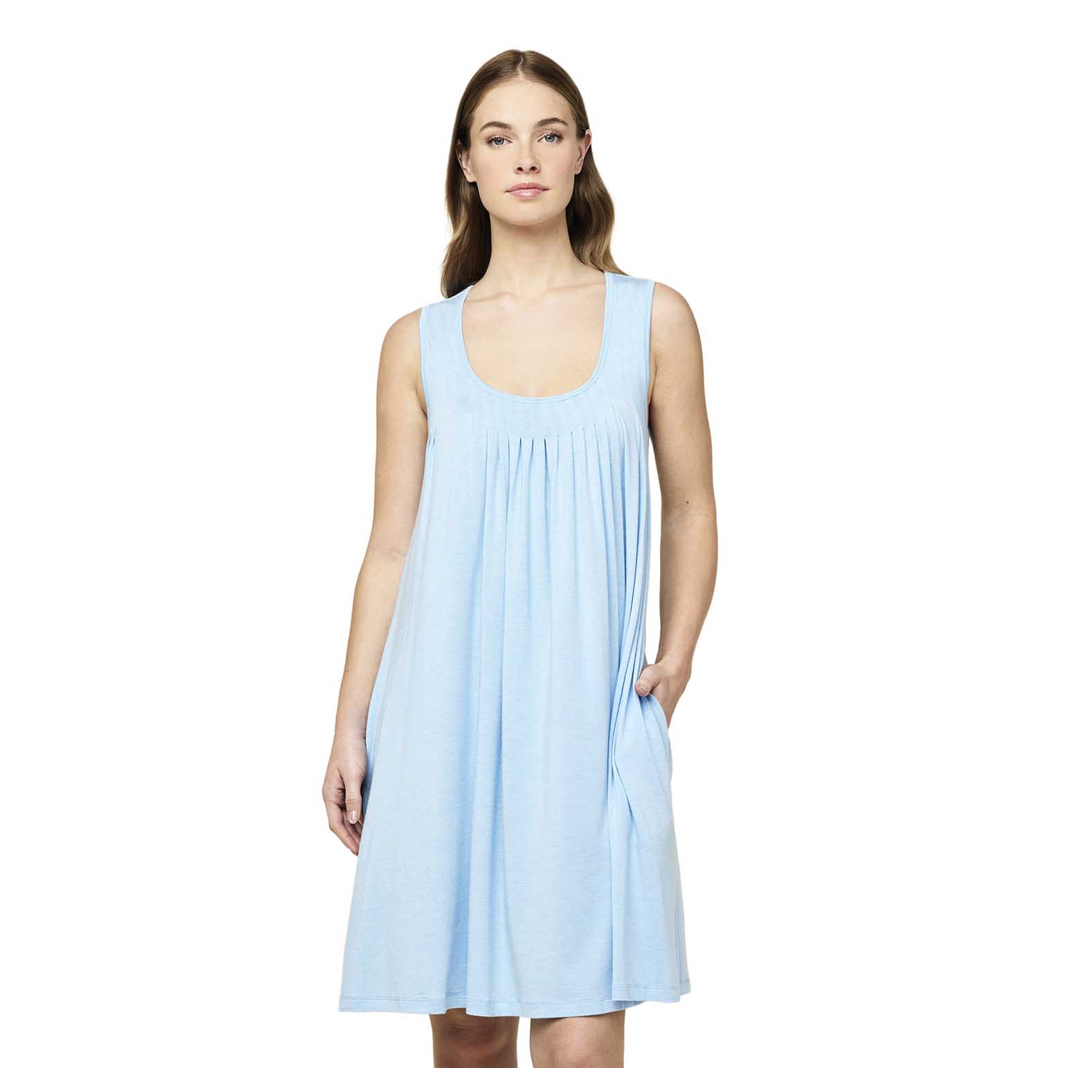 Papinelle Kate Modal Soft Pleat Front Nightie